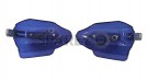 Fit For Royal Enfield Shotgun 650 Tinted Blue Color Hand Guard Kit - SPAREZO